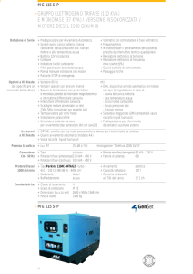 gruppo elettrogeno trifase (110 kva)
