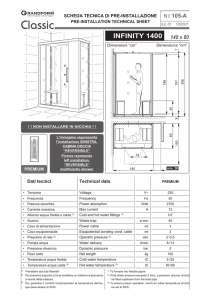 infinity 1400 - SFA Italia SpA