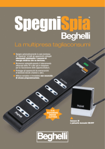 La multipresa tagliaconsumi