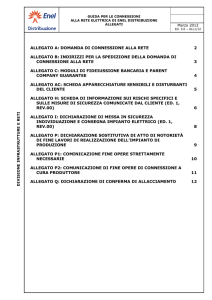 Guida alla Connessione ENEL – Allegati V.3