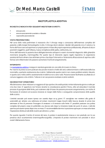 Mastoplastica Additiva del seno