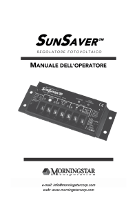 sunsavertm - Morningstar Support
