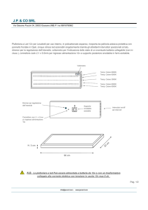 Plafoniera led 12v scheda tecnica e precauzioni d`uso
