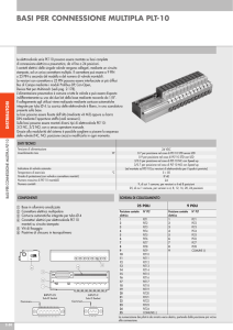 basi per connessione multipla plt-10
