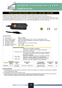 Accessori Per barre LED Modulo Interruttore Dimmer elettronico