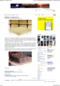 Magniflex e i materassi d`oro