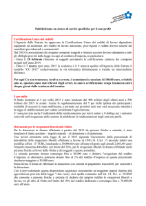 Pubblichiamo un elenco di novità specifiche per il non profit