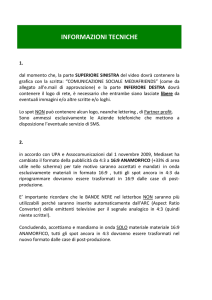 informazioni tecniche