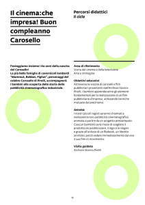 Il cinema:che impresa! Buon compleanno Carosello