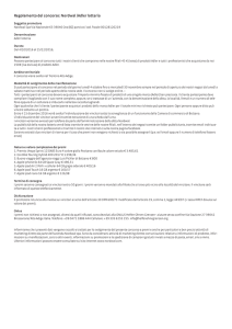 Regolamento del concorso: Nordwal /Adler lotteria