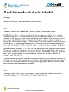 Scarica il pdf - Educazione Nutrizionale Grana Padano