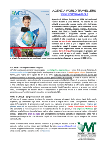 Presentazione World Travellers per Informagiovani