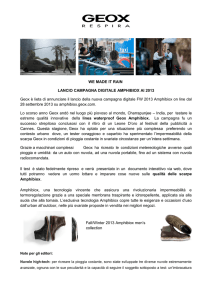 Le Amphibiox Geox A/I 2013 a prova di pioggia