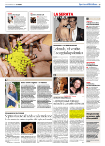 La principessa di Belgioioso ma anche la cameriera di Puccini