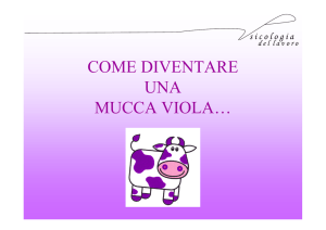 come diventare una mucca viola…