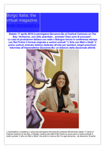 Borgo Italia: the virtual magazine www.borgoitalia.it