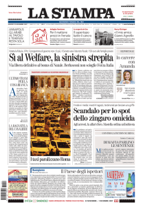 [nazionale - 1] lastampa/urc/01 29/11/07