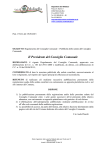 Pubblicazione audio delle sedute consiliari _1_