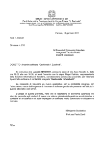 210 Incontro software “Gestionale 1 Zucchetti”
