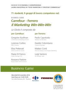Il Marketing Win-Win-Win