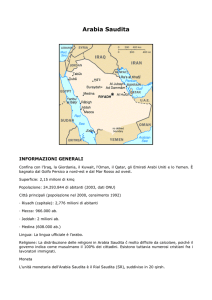 Arabia Saudita - ArchideaProgetti