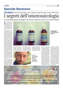 I segreti dell`omotossicologia