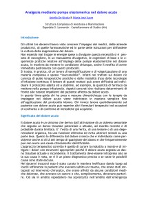 Analgesia mediante pompa elastomerica. - Area-c54
