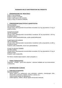 Plasil 10 mg compresse