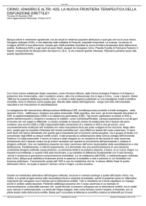 cirino, ignarro e altri: h2s, la nuova frontiera terapeutica della