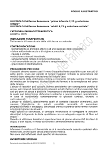 FOGLIO ILLUSTRATIVO GLICEROLO Polifarma Benessere “prima