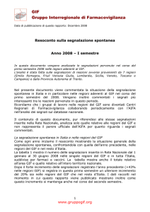 GIF Gruppo Interregionale di Farmacovigilanza