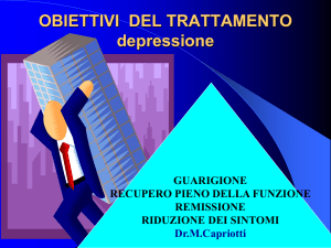 I farmaci antidepressivi