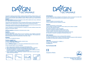DA GIN DA GIN - Istituto Chimico Internazionale Dr.G. Rende