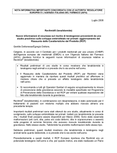 Nota Informativa Importante
