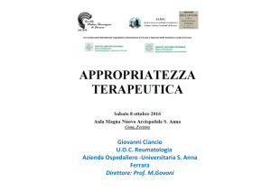 farmaci biologici - Azienda Ospedaliero