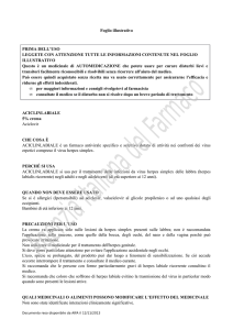 Foglio illustrativo PRIMA DELL`USO LEGGETE CON