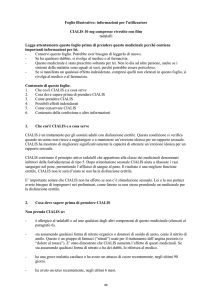 Foglio illustrativo: informazioni per l`utilizzatore