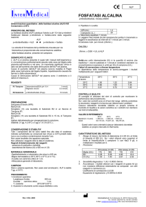 fosfatasi alcalina - InterMedical, prodotti diagnostici