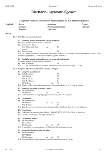 "Ricettario gastrointestinale"