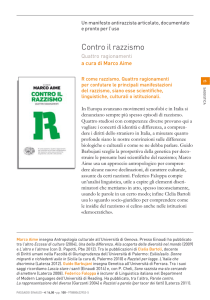 Contro il razzismo