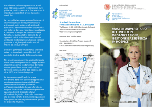 MASTER UNIVERSITARIO DI I LIVELLO IN ORGANIZZAZIONE