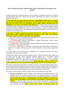 Brevi considerazioni sulle risultanze dell`Agorà