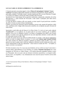 scheda dell`itinerario