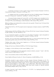 Pubblicazioni 2015 - Pontificia Università Lateranense
