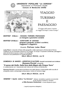 viaggio turismo e paesaggio - Comune di Montecchio Emilia