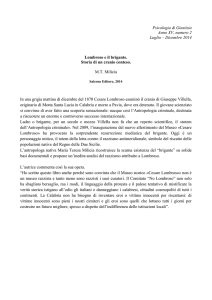 Lombroso e il brigante. Storia di un cranio conteso