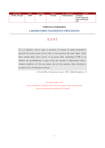 1899 (2) - KANT - L`interpretazione dei sogni