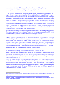La complessa identità del micreocredito, recensione di G.Licari