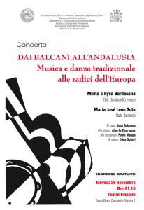 Dai Balcani all`anDalusia