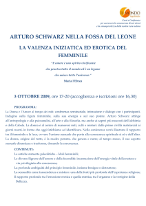 La Donna e L`amore. La valenza iniziatica ed erotica del femminile